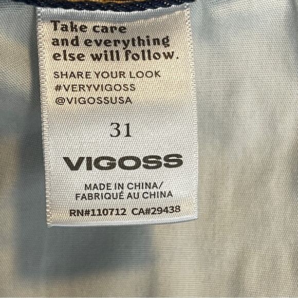 Vigoss Royce 70's Stovepipe Jeans Medium Wash - Picture 9 of 12